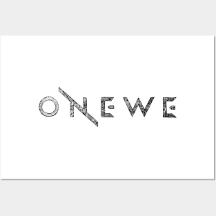 Zentangle Onewe Logo Posters and Art